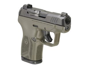 Ruger LCP MAX 380Acp 10+1 OD Green Cerakote®,13733 High-Performance, Glass-Filled Nylon®