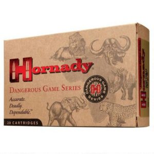 Hornady Dangerous Game .450 Nitro Express 3-1/4" Ammunition 20 Rounds 480 Grain DGX Bonded Projectile 2150fps
