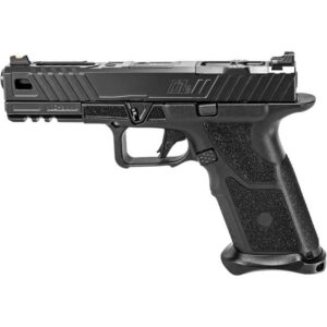 ZEV O.Z-9 9mm Luger Semi Auto Pistol 4.5" Match Grade Barrel 17 Rounds Steel Receiver with Picatinny Accessory Rail Polymer Grip Frame Black