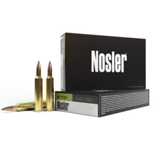Nosler E-Tip 9.3x62 Mauser Ammunition 20 Rounds