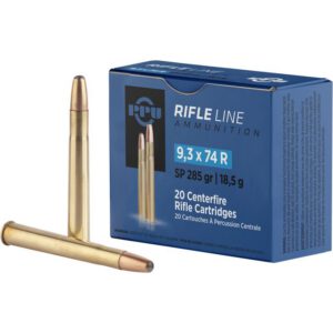 Prvi Partizan PPU Metric 9.3x74R Ammunition 20 Rounds 285 Grain SP 2265fps