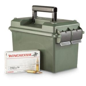.308 (7.62x51mm), FMJ, 147 Grain , 300 Rounds