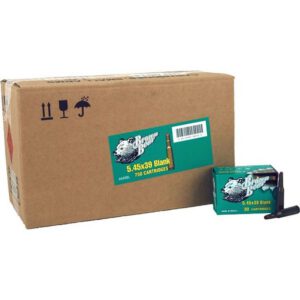Brown Bear 5.45x39mm Blank Ammunition 750 Rounds Blanks