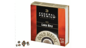 Federal Premium Gold Medal Small Pistol Match Primers #100M Box of 1000 (10 Trays of 100)